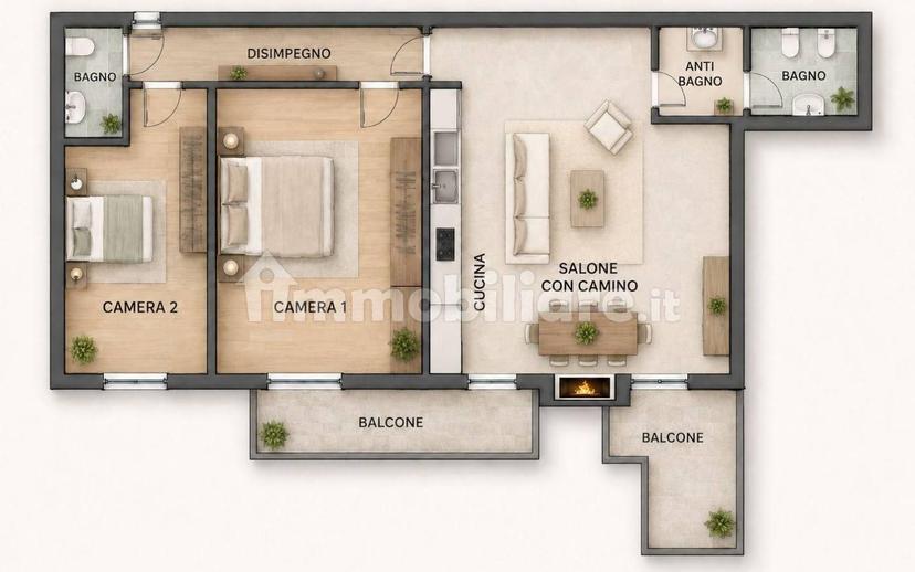 Appartamento largo delle Rose 8, Centro, Aprilia — foto 3 di 9