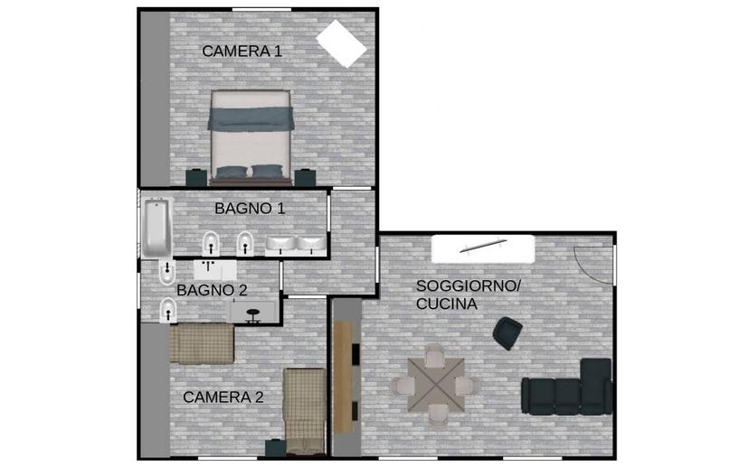 Trilocale via Toffanelle Nuove, Zevio — foto 7 di 11