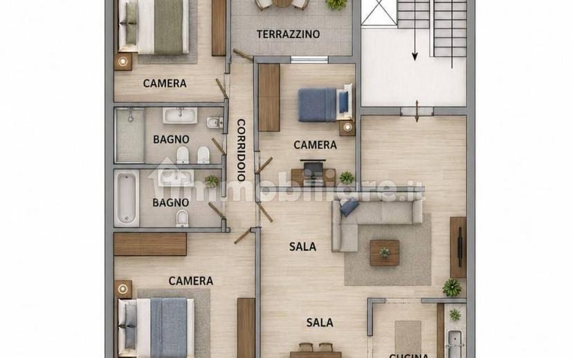 Appartamento via Atellana 109, Aversa — foto 25 di 25