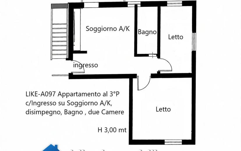Trilocale buono stato, terzo piano, Sant'Agnese - Università, Modena