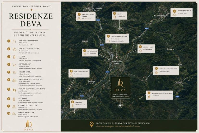 Bilocale via De' Medici, Centro, San Pellegrino Terme — foto 9 di 13