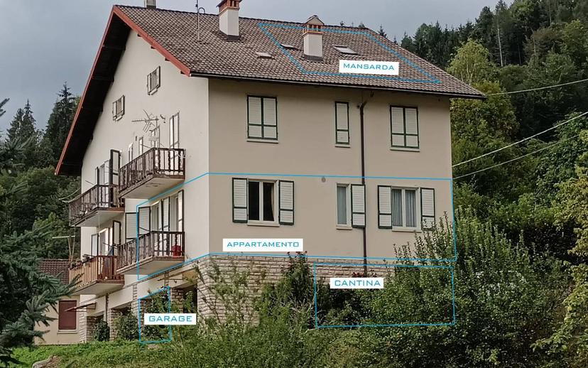 Quadrilocale frazione Servo 170, Servo, Sovramonte — foto 4 di 6