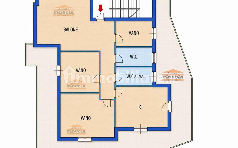 Quadrilocale via Saru Spina 9, San Cosmo, Corso Italia, Piazza Dante, Acireale — foto 8 di 25