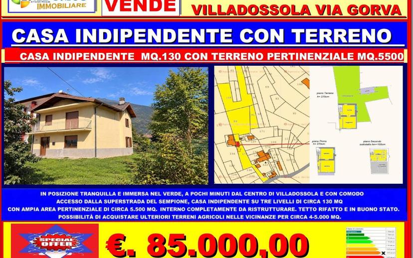 Terratetto unifamiliare via Gorva, Villadossola — foto 14 di 20