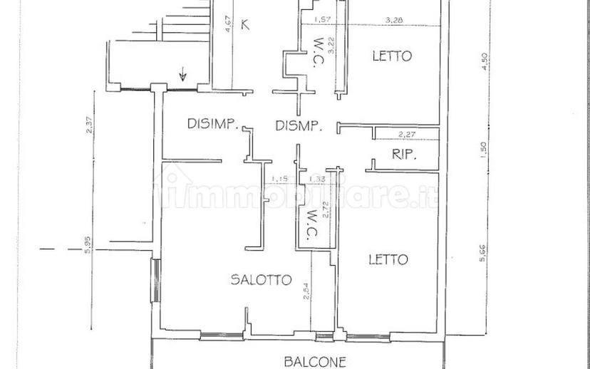 Quadrilocale via Carlo V 72, Centro Storico, Catanzaro — foto 32 di 49