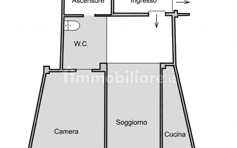 Bilocale buono stato, primo piano, Centro, Varazze — foto 9 di 9