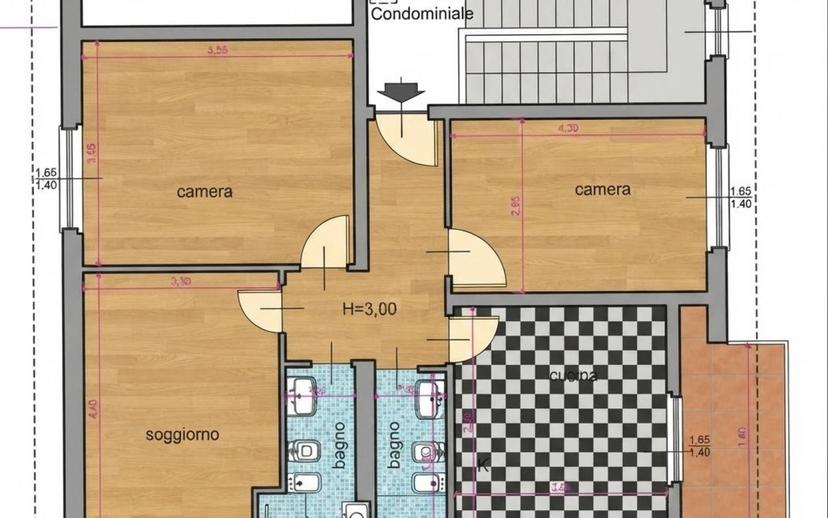 Quadrilocale via 2 Giugno, Centro, Albisola Superiore — foto 12 di 17