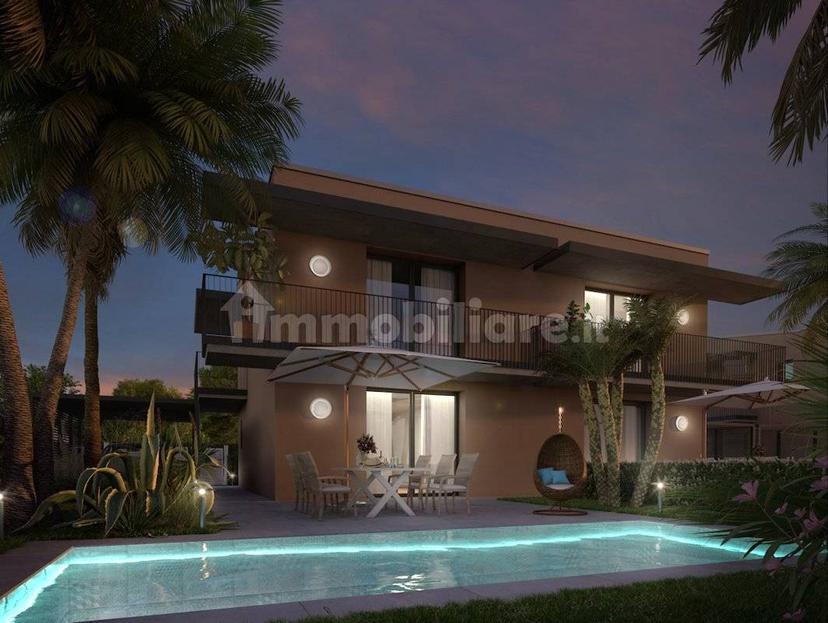 Villa bifamiliare via Serraglie 18, Pieve Vecchia, Villaggio Sanghen, Manerba del Garda — foto 30 di 38