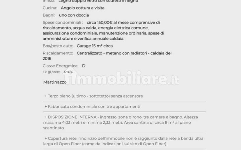 Appartamento buono stato, terzo piano, Centro, Cassacco — foto 19 di 31