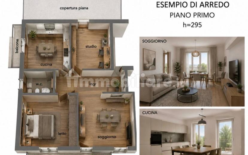 Quadrilocale buono stato, primo piano, Sozzigalli, Soliera