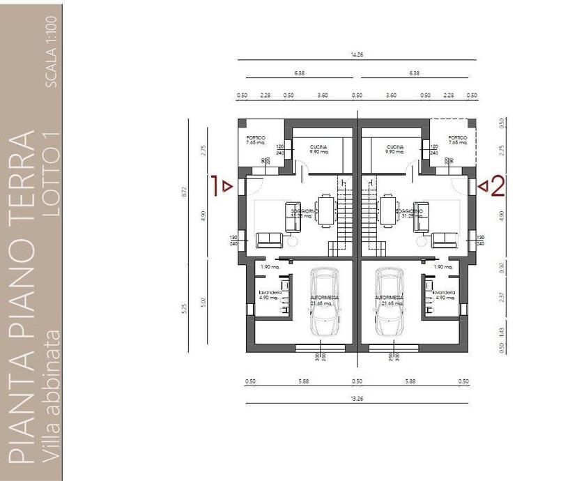 Villa unifamiliare, nuova, 192 m², Canali - Capriolo, Reggio Emilia — foto 2 di 5