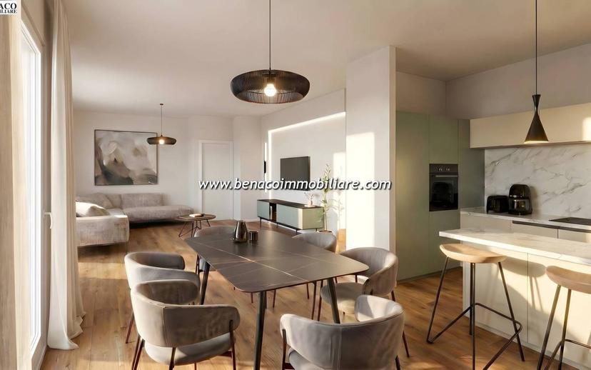 Villa a schiera via Amedeo Modigliani, Sandrà, Castelnuovo del Garda — foto 3 di 10