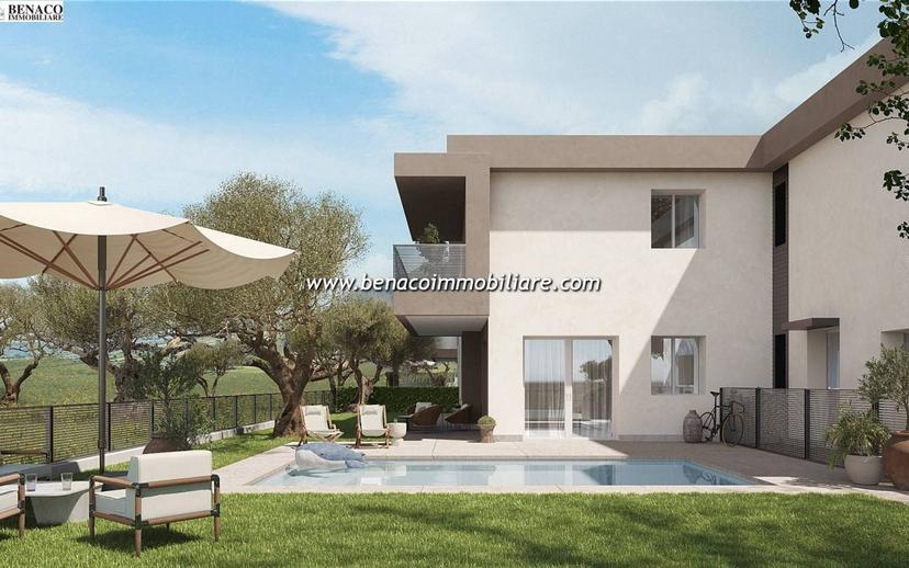 Villa a schiera via Amedeo Modigliani, Sandrà, Castelnuovo del Garda — foto 7 di 10