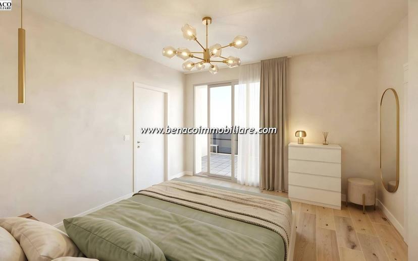 Villa a schiera via Amedeo Modigliani, Sandrà, Castelnuovo del Garda — foto 9 di 10