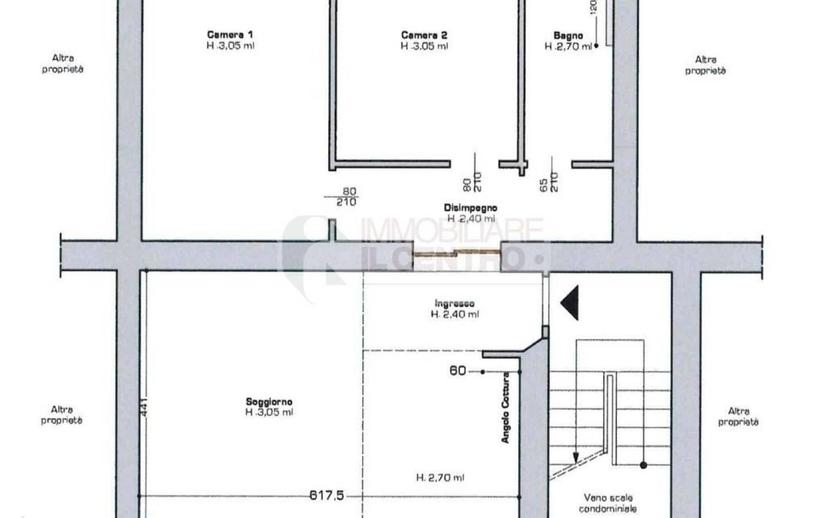Quadrilocale buono stato, piano rialzato, Centro, Sarzana — foto 2 di 10