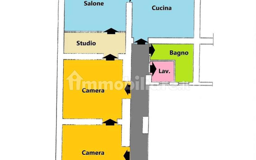 Quadrilocale via Ferrante  14, Centro Storico - Corso Trieste, Caserta — foto 19 di 27