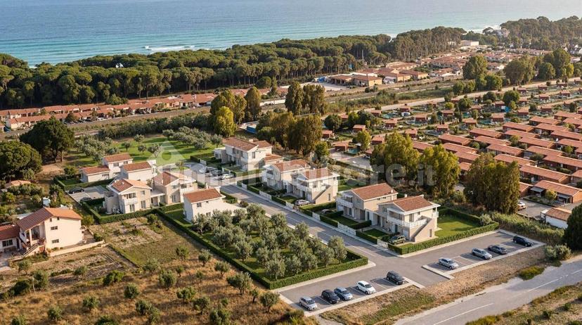 Quadrilocale nuovo, piano terra, Area Rurale, Poggio Tre Cancelli, Follonica