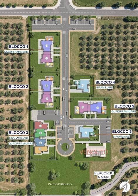 Quadrilocale nuovo, piano terra, Area Rurale, Poggio Tre Cancelli, Follonica — foto 3 di 10