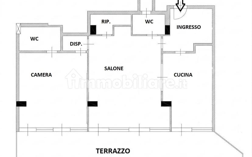Trilocale viale Giacomo Mancini, Mancini, Cosenza — foto 10 di 16