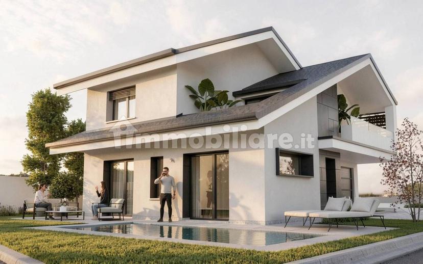 Villa unifamiliare via Trento, Cassano Magnago — foto 3 di 4
