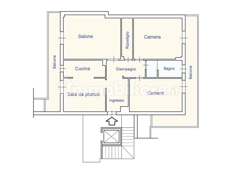 Quadrilocale via berenini, 2, Centro, Salsomaggiore Terme — foto 11 di 13