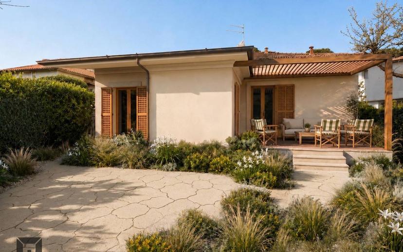 Villa unifamiliare via Antonio Canova 6, Vittoria Apuana, Forte dei Marmi — foto 12 di 13