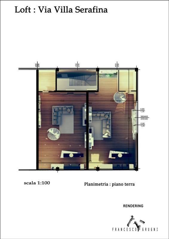 Loft, nuovo, primo piano, San Giovannino - Pompieri, Pavia — foto 3 di 13