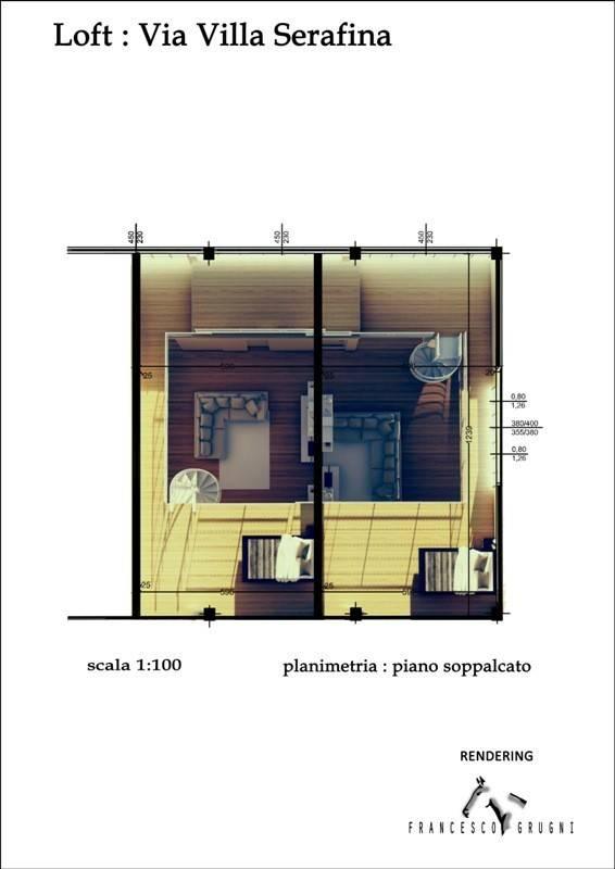 Loft, nuovo, primo piano, San Giovannino - Pompieri, Pavia — foto 11 di 13